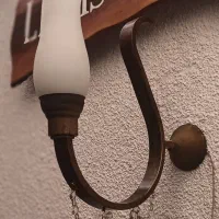 چراغ دیواری برنجی|لوستر و چراغ آویز|پردیس, فاز ۲|دیوار