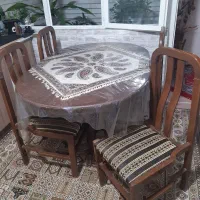 میز نهار خوری|میز و صندلی غذاخوری|اصفهان, عسگریه|دیوار