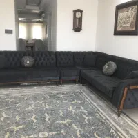 مبل ال همراه با فرش ست