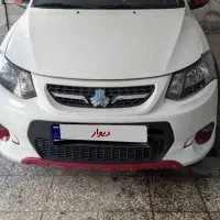 کوییک R سفید قرمز مدل ۱۴۰۰