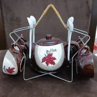 ست قوری و فنجان قهوه و چای|ظروف سرو و پذیرایی|شیراز, مسلم|دیوار