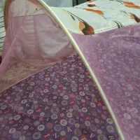 پشه بند قایقی مسافرتی تور ریز بافت