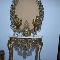 ایینه کنسول طرح برنز