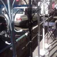 جالباسی ایستاده میله ای