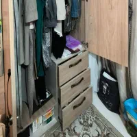 کمد لباس چوبی