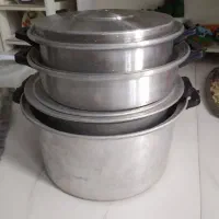 قابلمه و ماهی تابه روحی نو مال ۴۰ سال قبل