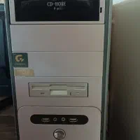 کیس و مانیتور و کیبود و بلندگو