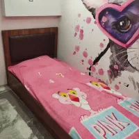 تخت و میز تحریر و کتابخانه|تخت و سرویس خواب|همدان, |دیوار