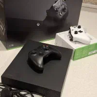 XBOX ONE X 1T در حد نو واقعی با دو دسته اورجینال