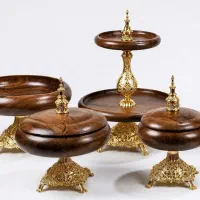 ست ظروف چوبی و پذیرایی