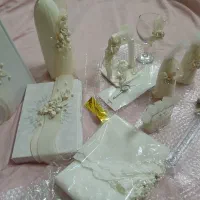 غنچه عروس پک کامل به علت جمع آوری مغازه زیر قیمت|صنایع دستی و سایر لوازم تزئینی|تهران, امام زاده حسن|دیوار