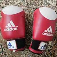 دستکش بوکس مارک آدیداس چرم مصنوعی