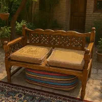 تخت و مبل چوبی|مبلمان خانگی و میز عسلی|رشت, فرزانه|دیوار