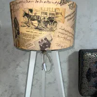 آباژور ۳ پایه|چراغ خواب و آباژور|قزوین, |دیوار