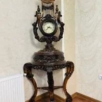 ساعت چوبی با چوب راش