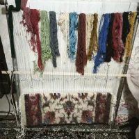 فرش زرنیم با دار