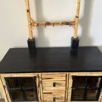کافی بار چوبی