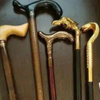 فروش عصای چوبی طبی آبنوس برنز اصل شناسنامه دار