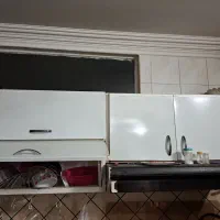سه متر  و نیم کابینت فلزی سالم و هود|مصالح و تجهیزات ساختمان|مشهد, ایثارگران|دیوار