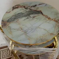 میز عسلی صفحه روی شیشه ای|مبلمان خانگی و میز عسلی|چهاردانگه (تهران), |دیوار