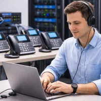 نصب سیستم تلفنی ویپ voip و خدمات پشتیبانی شبکه