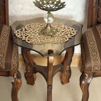 میزپذیرایی به همراه سه عدد عسلی