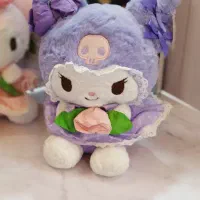 عروسک پولیشی کرومی گل به دست