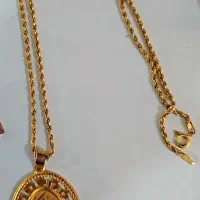 زنجیر پلاک طلا