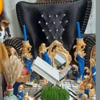 هفتسین فرشته کلاسیک پلی استر سنگ مصنوعی