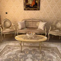 مبل استیل هشت نفره|مبلمان خانگی و میز عسلی|تهران, ائمه اطهار|دیوار