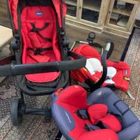 ست کالسکه کریر و صندلی ماشین|اسباب و اثاث بچه|تهران, دبستان|دیوار