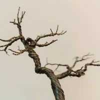 مجسمه درخت سیمی کوچک|کلکسیون و سرگرمی|محمدشهر, ولدآباد|دیوار