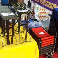 صندلی تاشو|صندلی و نیمکت|رشت, لاکان|دیوار