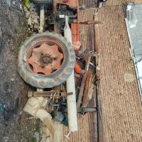 تراکتور رومانی و دستگاه حفاری