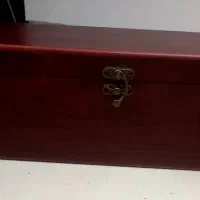 جعبه کادویی چوبی طرح صندوقی