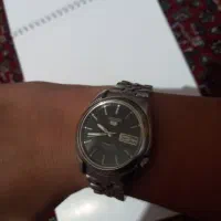 ساعت اصلی سیکو5 ژاپنی اتوماتیک ضدآب پشو شیشه ای