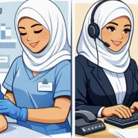 منشی و دستیار پزشک، پرستار و کادر درمان