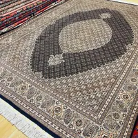 فرش دستبافت نه متری طرح ماهی سورمه ای|فرش|تهران, سلسبیل|دیوار