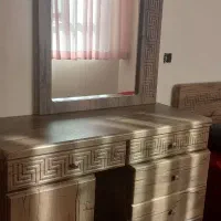 میزتوالت و دراور و پاتختی ست