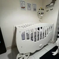 تخت خواب تمیز بدون مشکل در حد نو|تخت و صندلی بچه|تهران, خانی‌آباد|دیوار