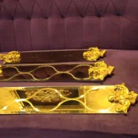 آینه سه تکه|آینه|تهران, اتابک|دیوار