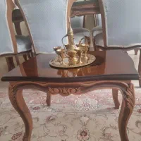 حراج دو دست مبل و میز ناهارخوری و کتابخانه|مبلمان خانگی و میز عسلی|تهران, پونک|دیوار