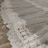 پرده حریر کارکرده 4 متر در 2و نیم