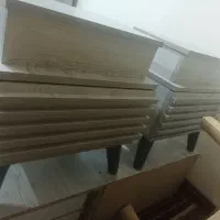 تخت خواب و ۲عدد پاتختی بدون تشک