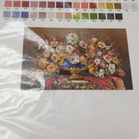 گل و گلدان نخ و نقشه|تابلو فرش|اندیشه, اندیشه فاز ۵|دیوار