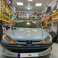 206 مدل 84 شاسی پلمپ  بدون رنگ 300تا کار واقعی