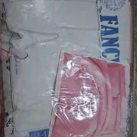 رو تختی دو نفره هتلی رنگ صورتی برند فنسی