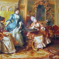 فروش تابلو شاعرفرانسوی|تابلو، نقاشی، عکس|ری, ولی آباد|دیوار