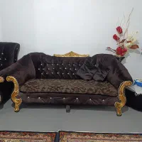 مبل ۷ نفره سالم|مبلمان خانگی و میز عسلی|کنگاور, |دیوار