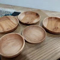 ظروف چوبی خراطی|ظروف سرو و پذیرایی|کرج, شهرک مترو|دیوار